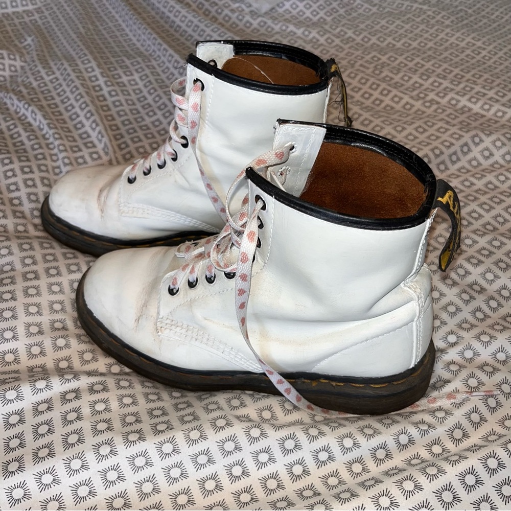 White Dr. Martens